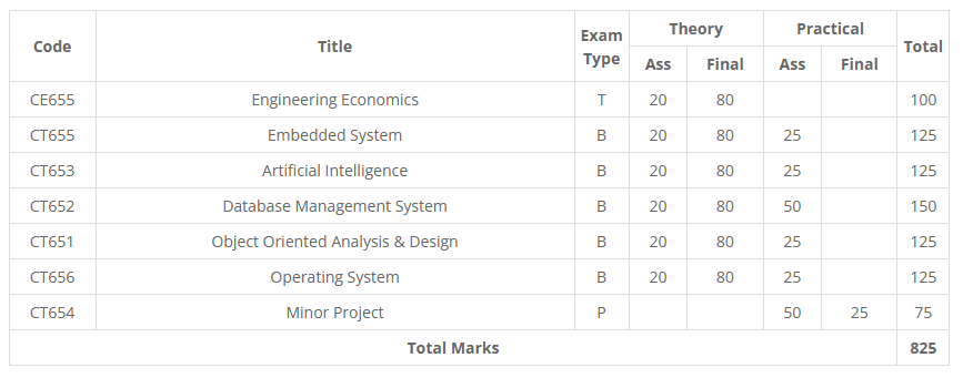 6th Semester